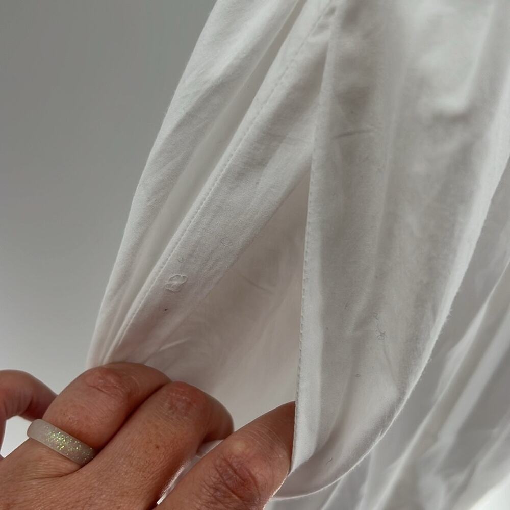 J. Crew White Midi Shirt Dress - Picture 7 of 11